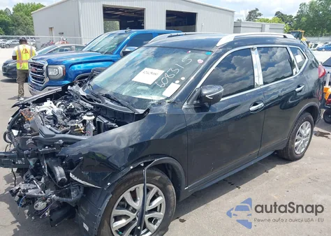 2018 Nissan Rogue Sv z USA, uszkodzony, nr VIN KNMAT2MV9JP608315